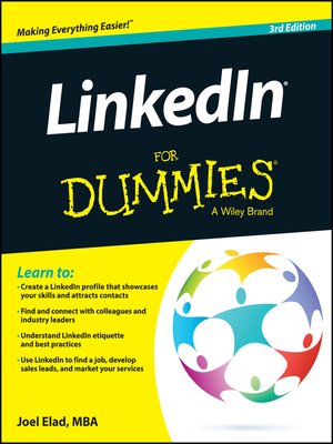 cover image of LinkedIn For Dummies